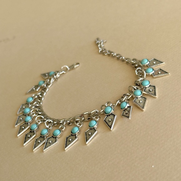 Boho charm anklet N1795 - Picture 3 of 4